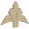 Ekena Millwork Alberta Rough Sawn Timber Gable Bracket, Douglas Fir, 36"W x 21"H x 2"D x 6"F, 14/12 Pitch GBW036X21X0206ALB00RDF - alternate 4